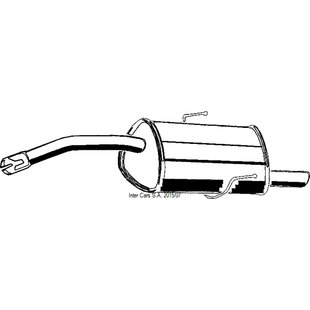 Endschalldämpfer ASMET 29.009