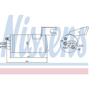 Trockenklimaanlage NISSENS NIS 95368