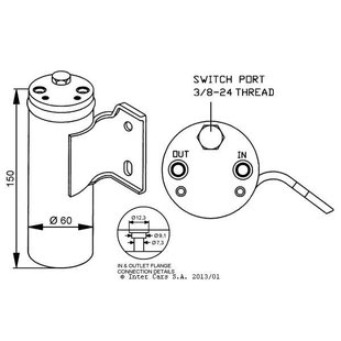 Trockner, Klimaanlage NRF 33179