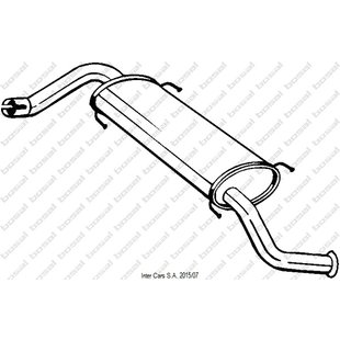 Endschalldämpfer BOSAL 281-873